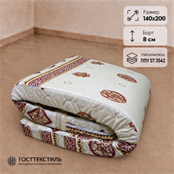 Матрас поролоновый 140х200 борт 8 см