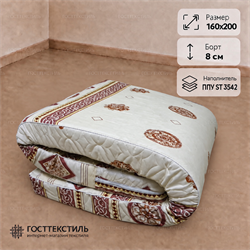 Матрас поролоновый 160х200 борт 8 см