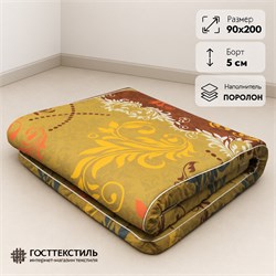 Матрас поролоновый 90х200 борт 5 см