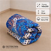 Матрас ватный в размере 140х200 борт 8 см ткань Бязь