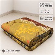 Матрас поролоновый 110х200 борт 5 см