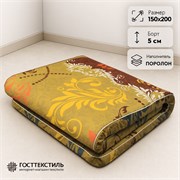 Матрас поролоновый 150х200 борт 5 см