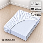 простынь непромокаемая 140×200 см на резинках по кругу